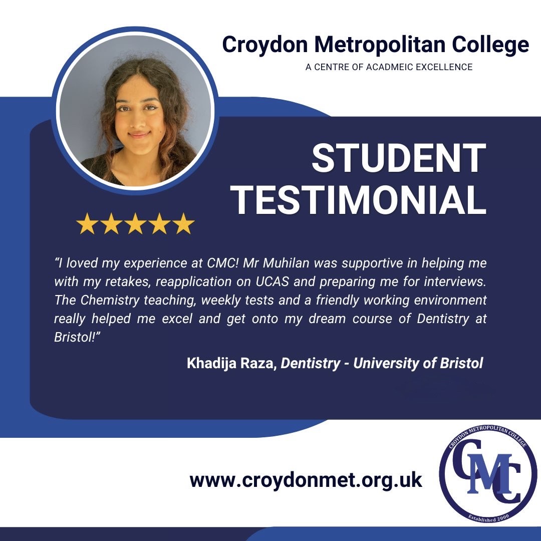 Portrait of Khadija, studying at University College London